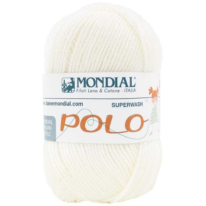 Mondial Polo | Lana fina superwash ideal para bebé