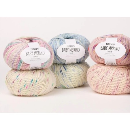 Drops Baby Merino Print | Lana Multicolor
