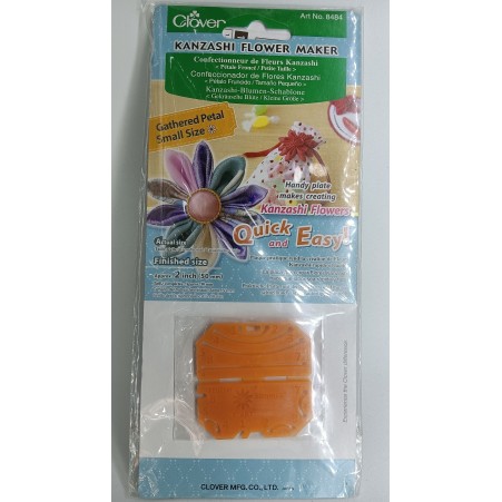 Molde Clover Kanzashi Flower Maker - Pétalo Fruncido Pequeño