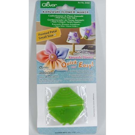 Molde Clover Kanzashi Flower Maker - Pétalo Puntiagudo Pequeño 50mm