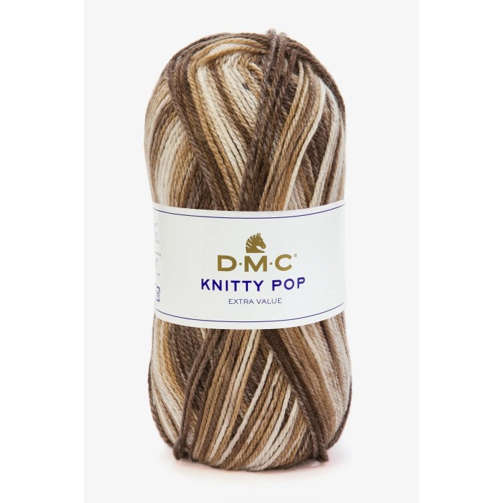 DMC Knitty Pop 50g | Lana Acrílica Multicolor para Tejer