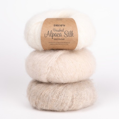 DROPS Brushed Alpaca Silk | Lana de Alpaca y Seda